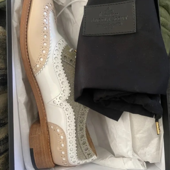 Office of Angela Scott Mr. Doubt Oxford in Cupcake - women's size 40 - Picture 6 of 8